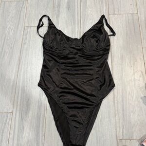 Chic Black Women's Bodysuit